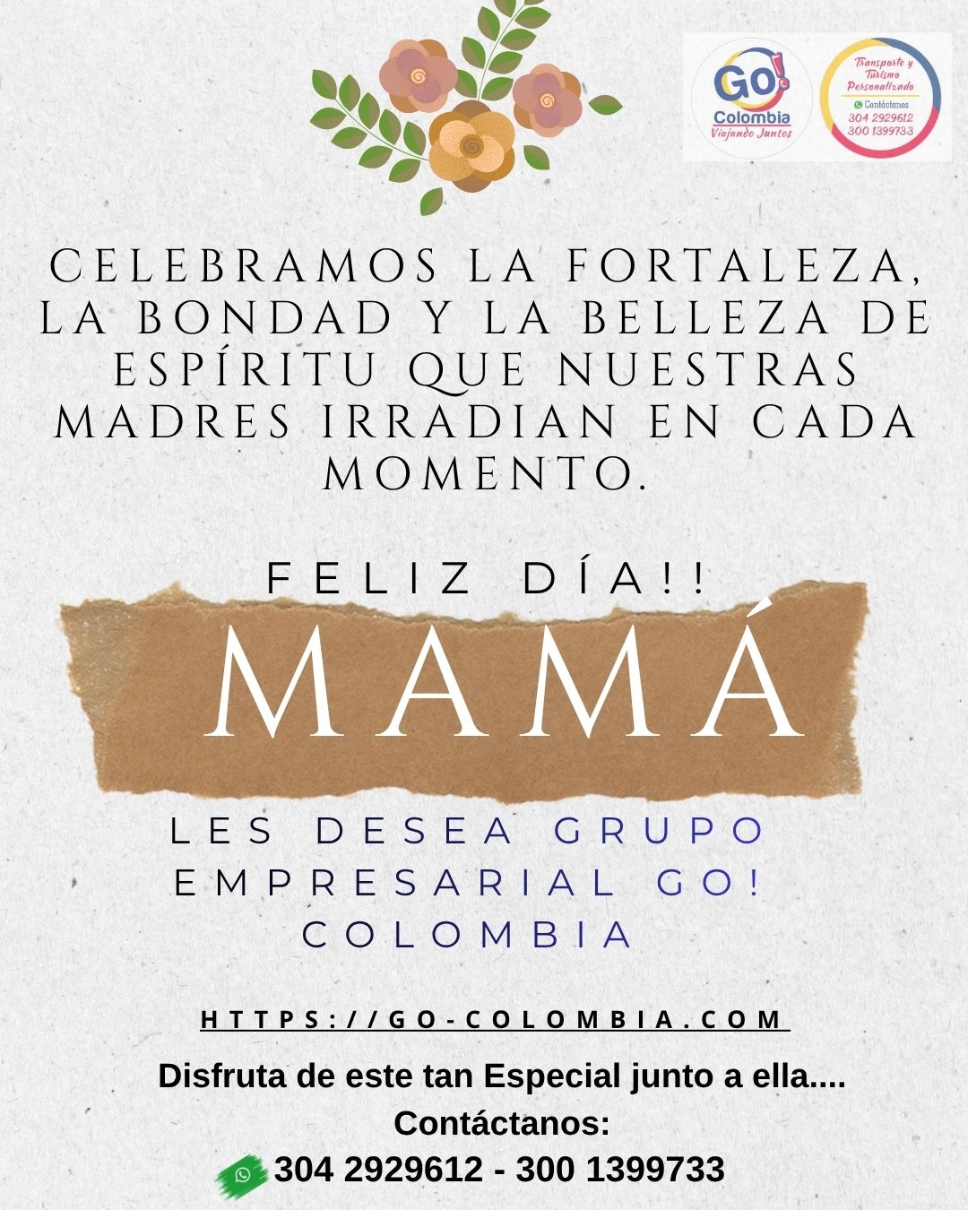 Feliz Día de la Madre!!